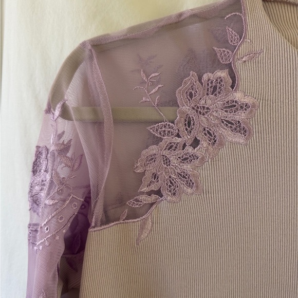 Free People Women’s Danielle Lace Top Small - Picture 5 of 5